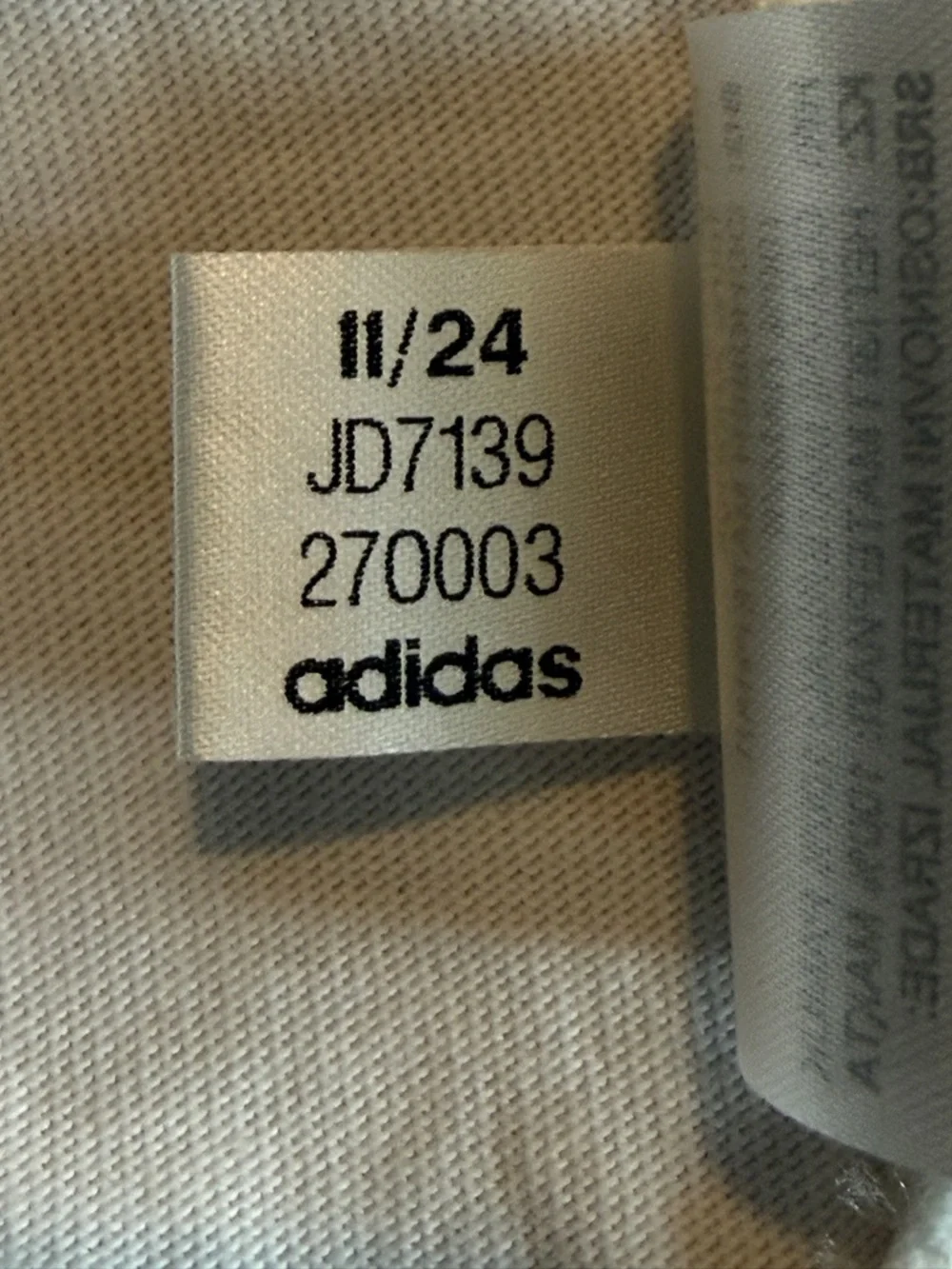 Adidas Germany 125th Anniversary DFB Tee M ~ Cream/White ~ JD7139